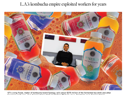 L.A.’s Kombucha Empire Exploited Workers for Years